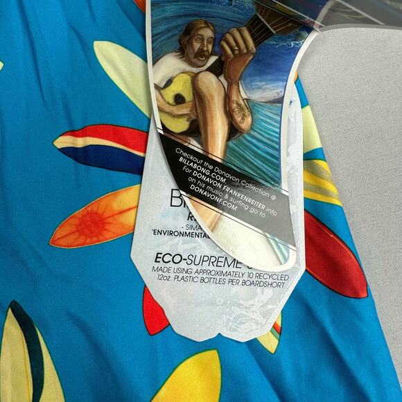 Billabong Men’s Frankn Quiver Board Shorts Size 30 Donavon Frankenreiter - Picture 7 of 10